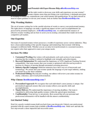 Resume Help With Wording