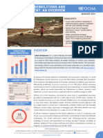 West Bank Demolitions and Displacement: An Overview: Structures Demolished/Seized