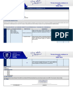 EXPERIENCIA DE APRENDIZAJE N°1 - 3°sec 2023