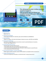 Ultrasonic Btu Meter