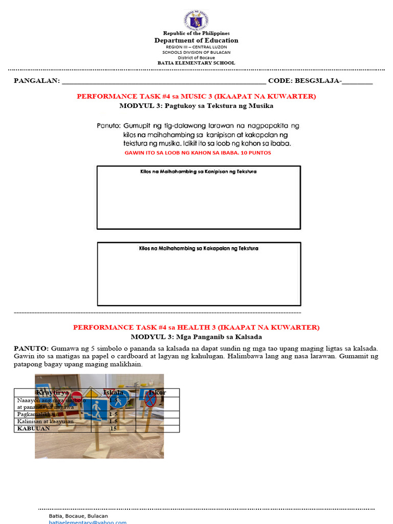 q4 Music Health PT 4 Ok | PDF