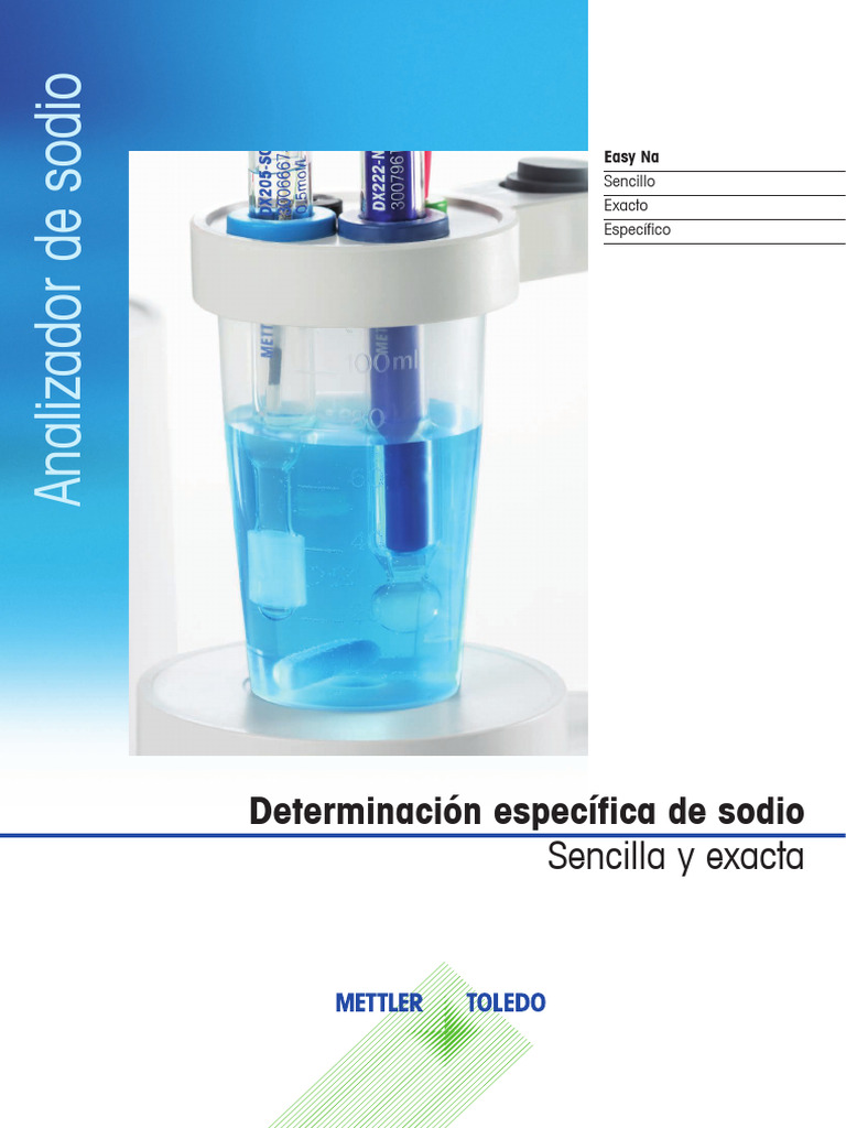 Brochure Sodium Analyzer (Es) | PDF | sal | Sodio