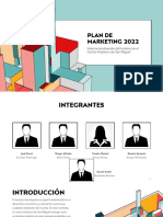 Plan de Marketing 2022 Diapos