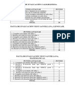 Pautas de Evaluación Talleres