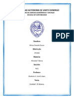 Tarea Unidad I. El Dinero Seccion W21