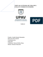 Tarea - Derecho Mercantil