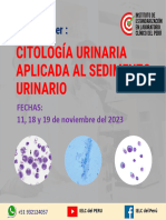 Brochure Citologia Urinaria 2023