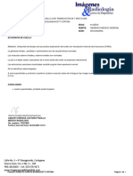 Ecografia de Cuello Con Tranductor de 7 MHZ o Mas