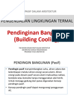 Pengendalian Lingkungan Termal: Pendinginan Bangunan (Building Cooling)