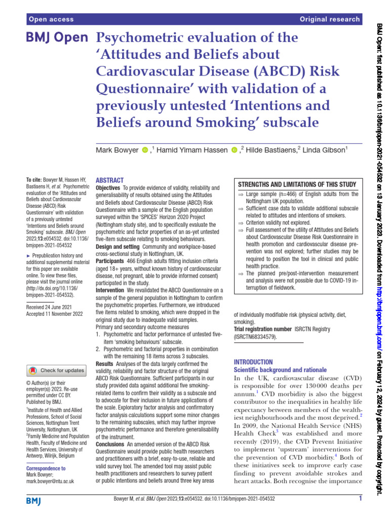 Lengkap_Psychometric Evaluation of the ‘Attitudes and Beliefs About ...