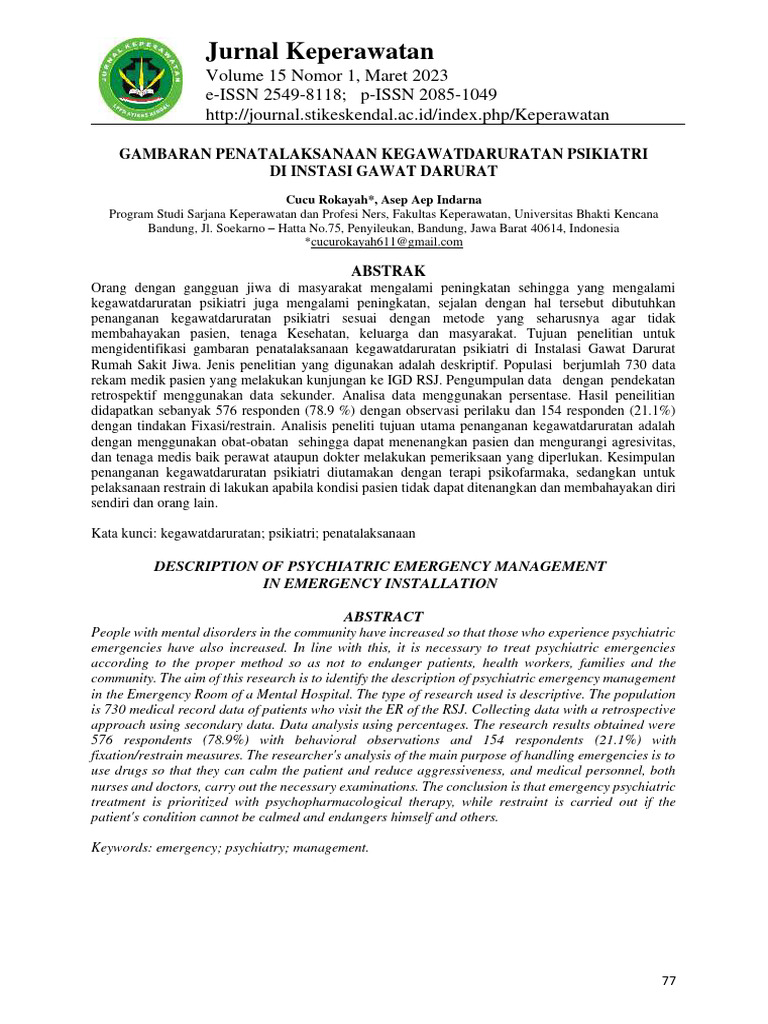 10 +JK+VOL+15+NO+1+Maret+2023+hal+77-86+ (Cucu+Rokayah) | PDF