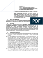 Demanda Ejecución de Acta de Conciliación