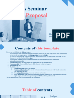 Business Seminar Project Proposal by Slidesgo