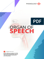 PHONOLOGY - Organ of Speech 