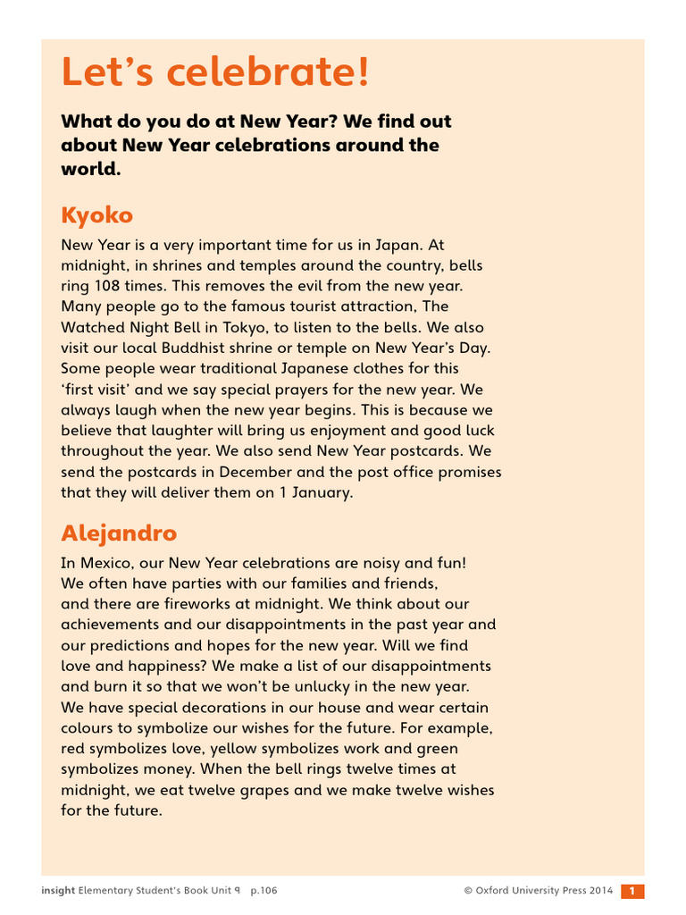 Let's Celebrate | PDF