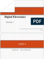 MODULE 4 - Digital Electronics