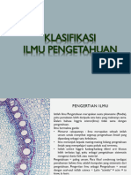 Klasifikasi Ilmu Pengetahuan - Scribd