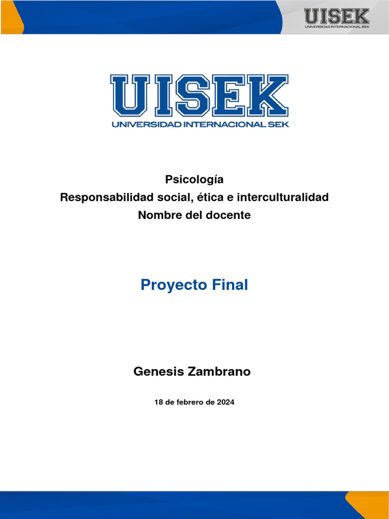 Proyecto Final RSE | PDF | Hotel | Lenguaje de señas