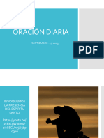 ORACIÓN - DIARIA - 27 de Septiembre