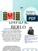 Comunicación 1 - Modelo de David K. Berlo