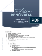 NUEVO MANUAL DE LA IGLESIA LOCAL Versión 1.0 (Noviembre 2023)