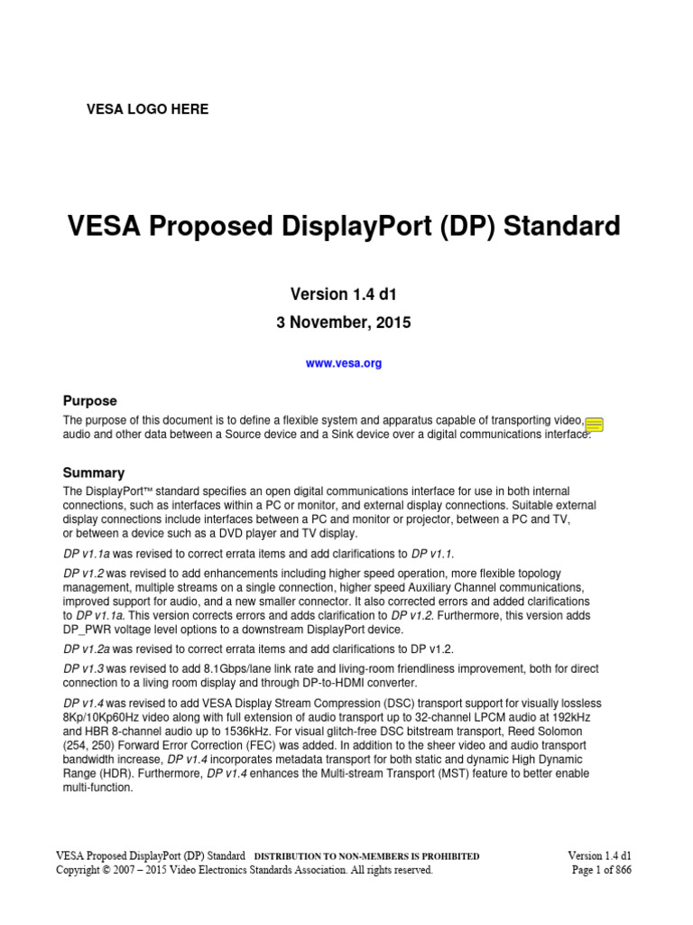 displayport-dp-v1-4-download-free-pdf-computer-engineering