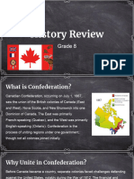 Gr. 8 - History Review