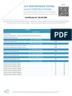 Eurovent Classification (T2)