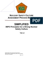ML091810809 Nuclear Safety Culture Assessment Process Manual
