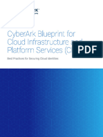 Cyberark Blueprint For Cloud Infrastructure and Platform Services Cips