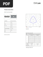 Basement Fixture Datasheet