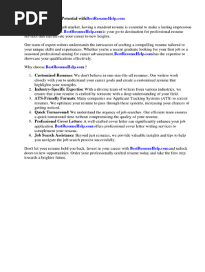 Resume Format 2015