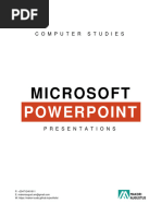 MS PowerPoint Notes