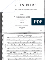 Van Der Horst Maat en Ritme
