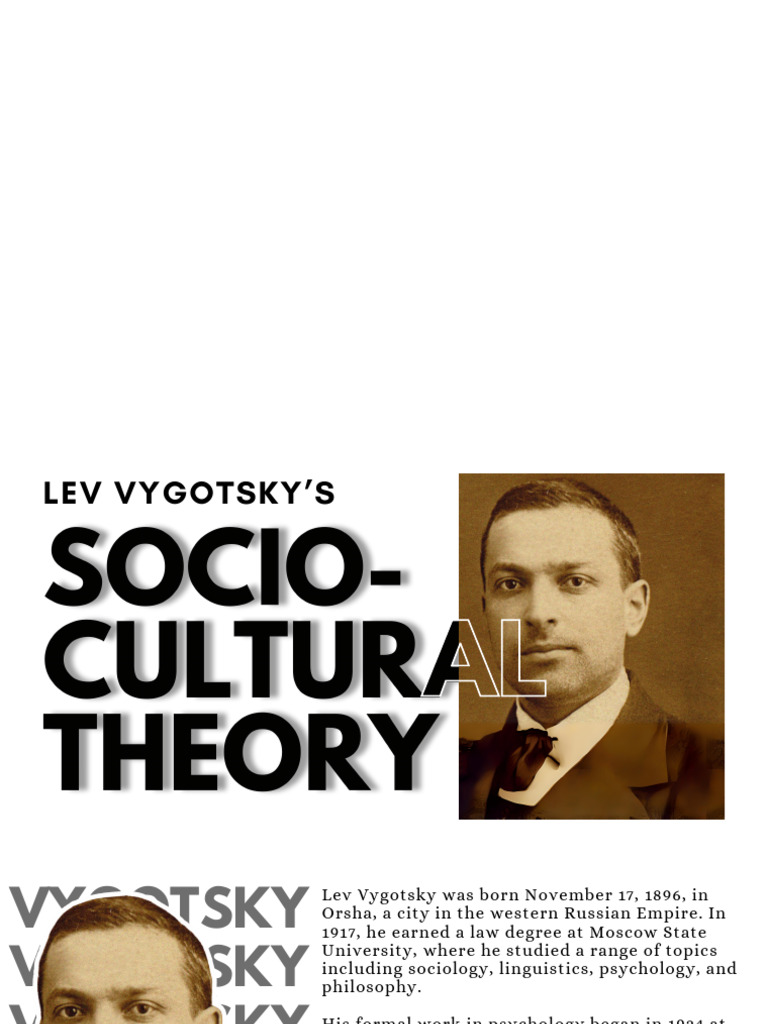 Vygotsky s sociocultural theory pdf psychology learning