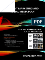 Content Marketing and Social Media Plan