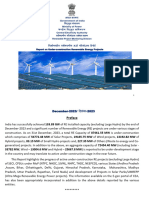 Report On Under Construction Renewable Energy Projects For The Month December 2023