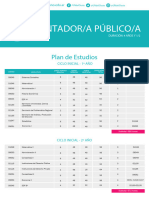 Plan de Estudios Contador