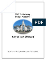 2012 Preliminary Budget