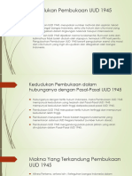 Kedudukan Pancasila Dalam UUd 1945