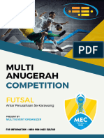 Multi Event Competition (Futsal Antar Perusahaan)
