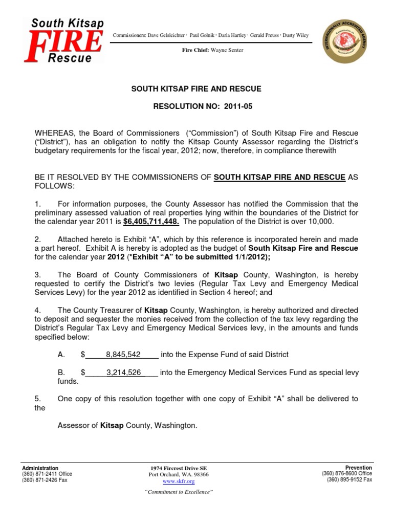 201105 Tax Certification Property Tax Taxes