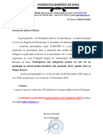 Adresa Organizare Stagiu FRJudo Si Program