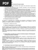 Fósseis da Formação Jandaíra