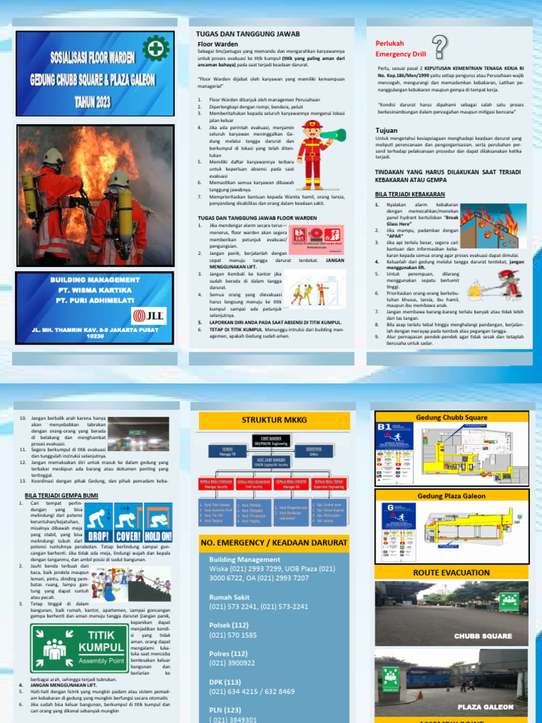 Leaflet Floor Warden New 2023 Pdf