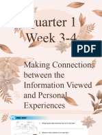 English q1 Week3 Making Connections