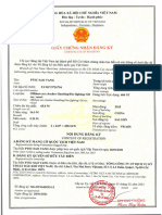 5. Certificate of Registry - PTSC Sao Vang