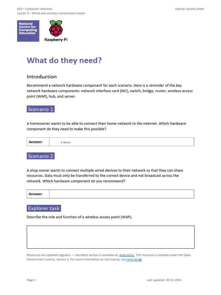 Activity 1 | PDF | Science & Mathematics | Computers