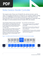 Nokia Session Border Controller Data Sheet en