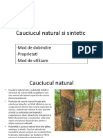 Cauciucul Natural Si Sintetic